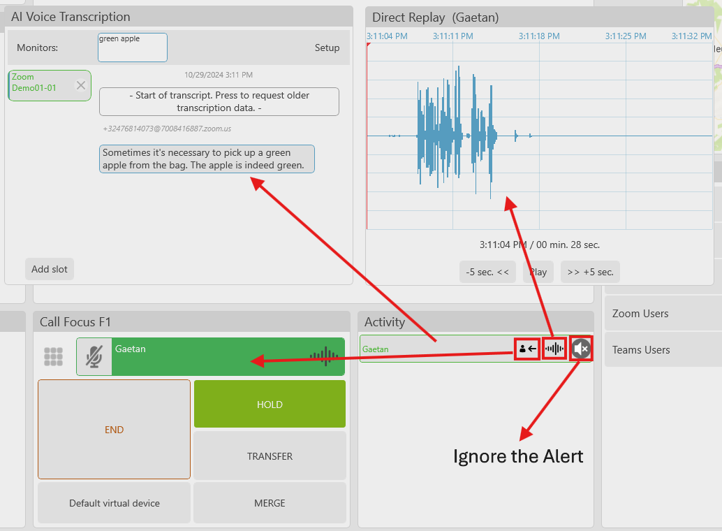 AI Alert Action